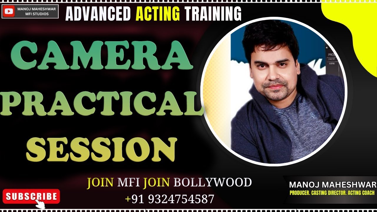 Advaced Acting Training Session | Mentor Bhaskar Jha | MFI FILM & TV ...
