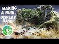 How to make an awesome fantasy ruin diorama with foam - miniature basing