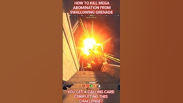 MAKE MEGA ABOMINATION SWALLOW GRENADE 😮 #callofduty #mw3 #fyp #parati