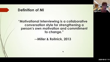 Eliciting Change Talk in Motivational Interviewing