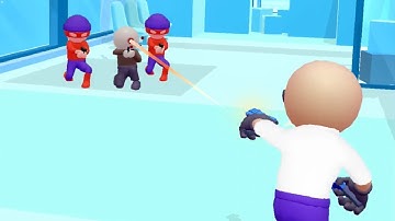 Run n Gun - AIM Shooting ! All levels Gameplay (1-8) android, ios