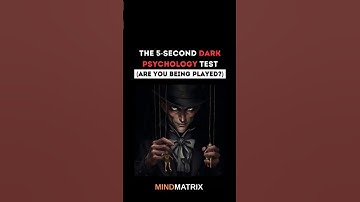 The 5-Second Dark Psychology Test (Are You Being Played?)