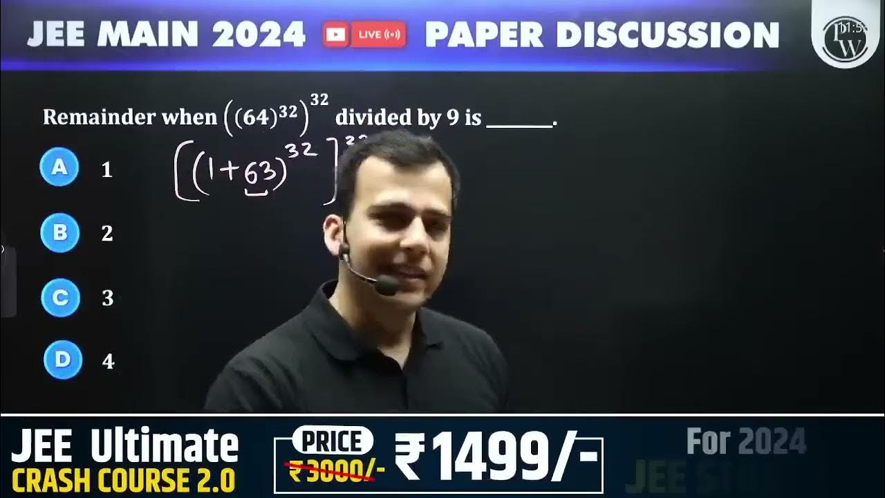 Remainder When left 64 32 right 32 Divided By 9 Is remainder-when-left-64-32-right-32-divided-by-9-is