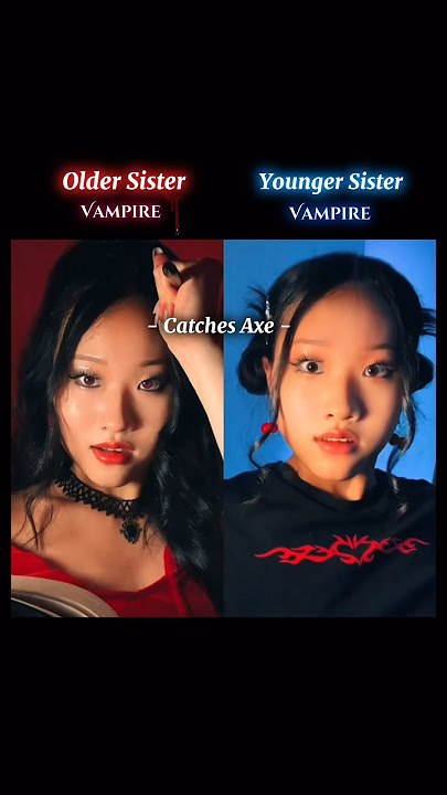 #pov You and your sister are vampires, and you’re both always competing to be the strongest… #shorts