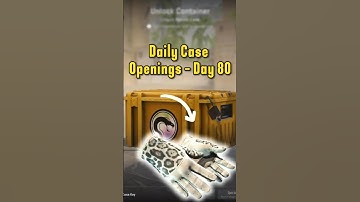 Daily CS2 Case Openings Until We Get A Gold Or Make A Giveaway - Day 80