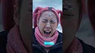 K-pop Idols vs. BLIZZARD?! 🥶 Insane Cosplay Glamping Setup ⛺️✨ #KpopCosplay