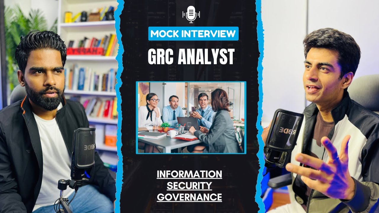 Information Security Governance | GRC Analyst | Mock Interview - YouTube