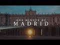 One Minute of MADRID | Sony a6000 Travel Film