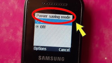 How to Enable Power Saving mode in Samsung Keypad phone b110e, e1200, b310e, b313e, e1200y