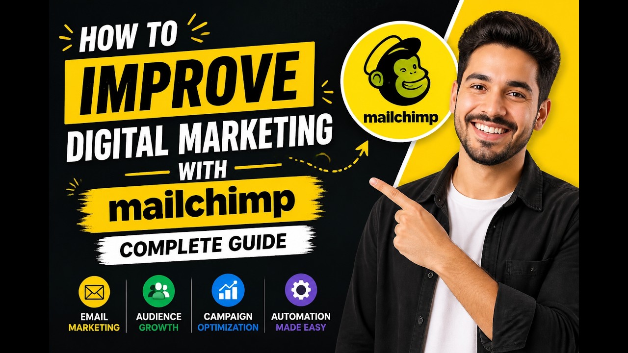 How to Improve Digital Marketing with Mailchimp - Complete Guide - YouTube