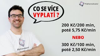 Odmaturovali byste u Valáška? | Mobilní operátoři | Lineární funkce