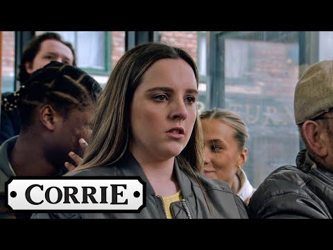 Amy Has a Panic Attack on the Bus | Coronation Street