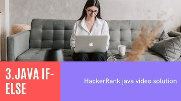 3.Java if-else || HackerRank || Java. #SBH