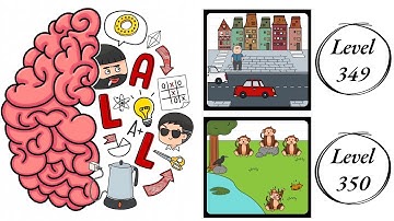 Brain Test All Star : Level 349 , 350 – How to Solve? (Walkthrough)