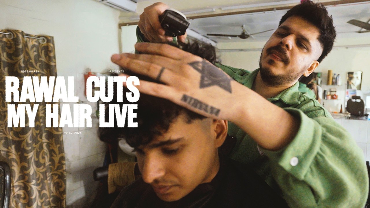 Rawaal Rapper I asked my Favourite DHH Rapper to cut my hair while I interview him 🤯 ...