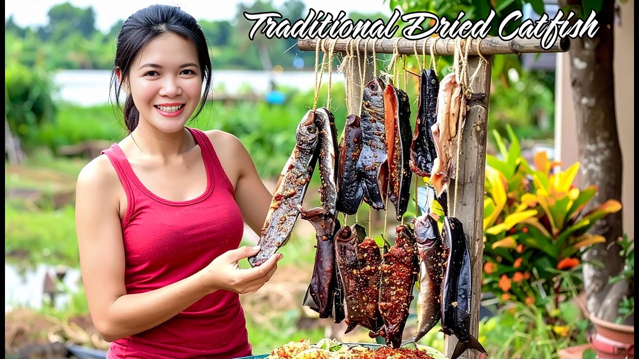 72 Hours Harvesting 10000+ Chrysanthemums 🌼 & Cooking Traditional Dried Catfish Recipe!