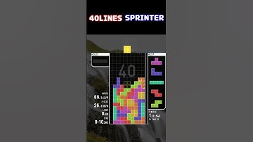 [TETR.IO] Just a game of Tetris. 40Lines Sprinter. #6