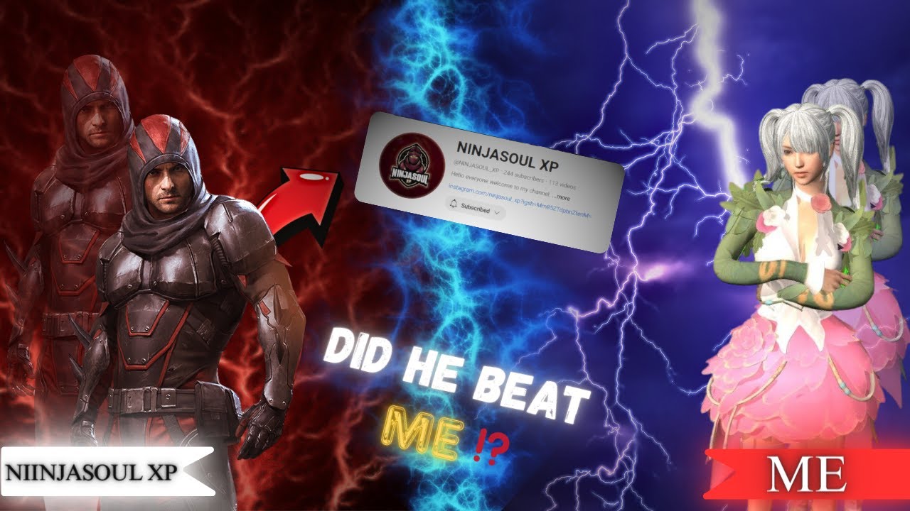 INTENSE  1V1 WITH 🥵🤯 (NINJASOUL XP❤️)