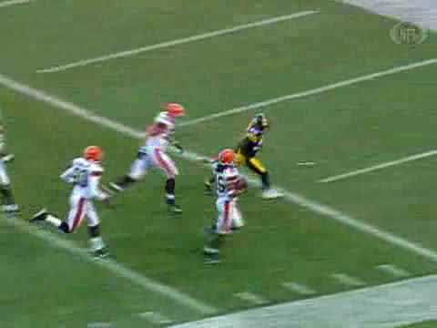 2007 - Josh Cribbs Kick Return vs Steelers Original Call