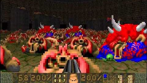 Doom 2 Slaughterfest 2011 Level 25 UV with 99.9% in 1:02:38 (Tom Cat)