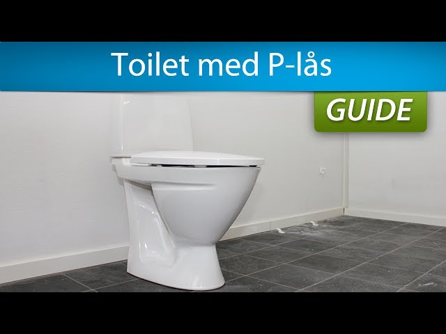 plast Forstad Daddy Montering af toilet - gulvstående med P-lås - YouTube