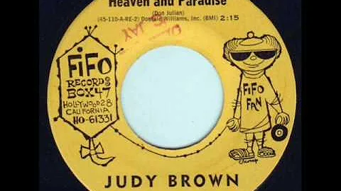 Judy Brown - Heaven and Paradise 1961 45rpm