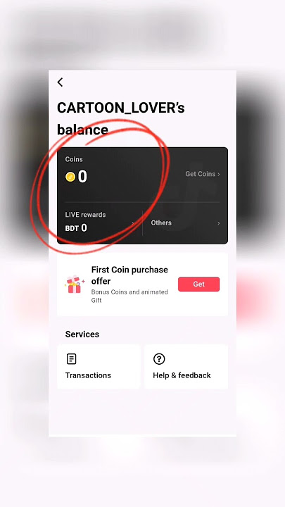 How to check TikTok balance (Money)