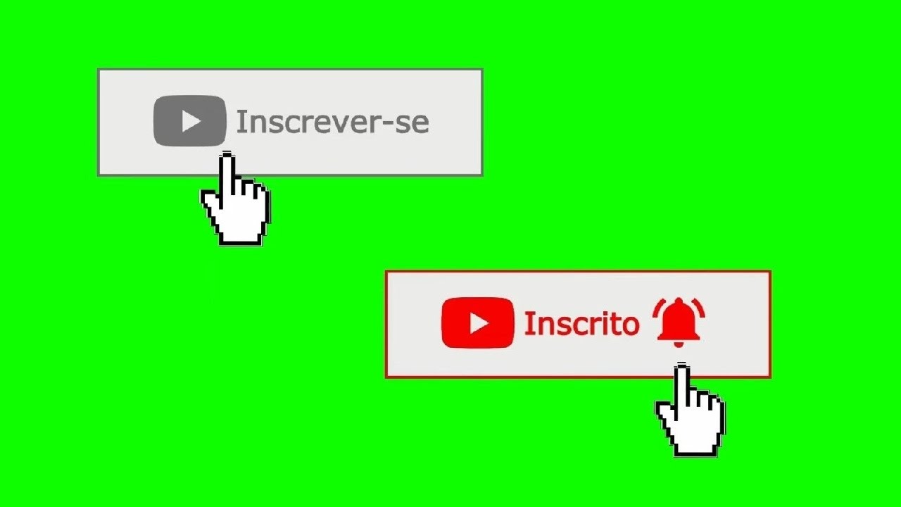 Inscreva-se chroma key - inscrito, Sininho, Modelo para adicionar imagem /  Green Screen, Fundo V…