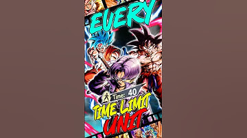 Every TIME LIMIT Transformation Unit RANKED from WORST to BEST
