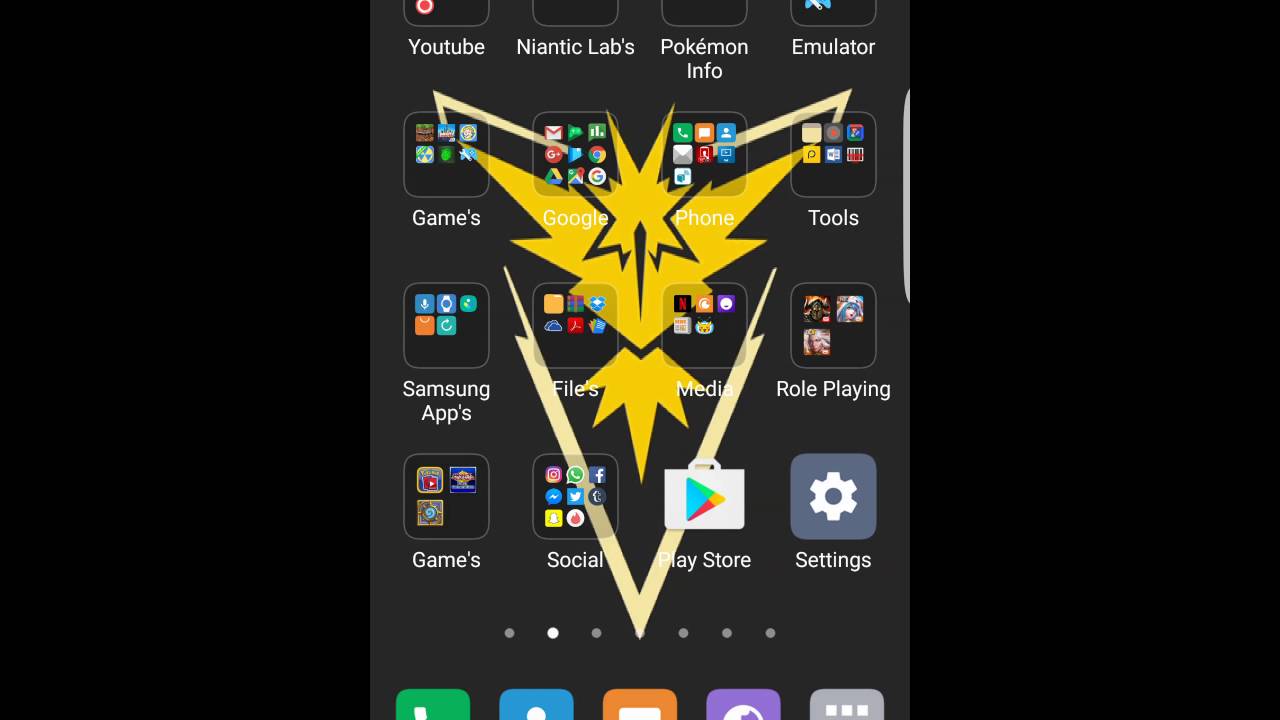 Cool Pokémon Go Team Instinct Live Wallpaper Youtube