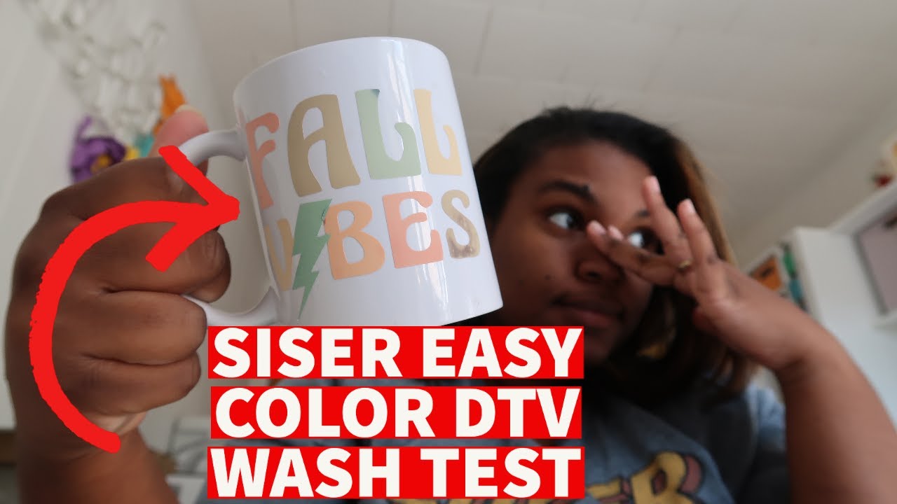 EASY* How to Use Siser Easy Color DTV (Direct To Vinyl) Printable HTV 