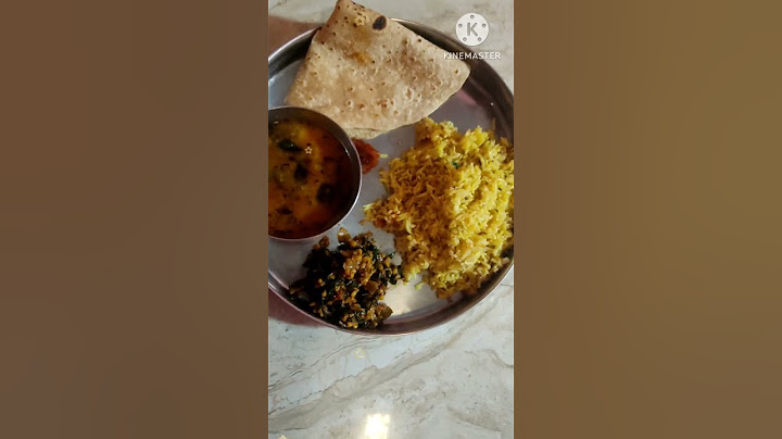 #shorts#Maharashtrian lunch thali menu# masala rice,dal tadka, spring onion sabji and chapati