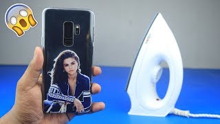 How to Print Your Favorite Photo on Phone Cover at Home Using Electric Iron - Diy Phone Cover Print