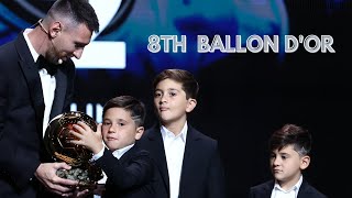 Lionel Messi | 8th Ballon d'Or 