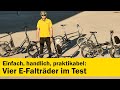 Vier Elektro-Falträder im Test  | ÖAMTC auto touring