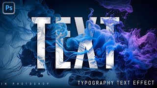 Typography text effect in photoshop  Toutorial 2024