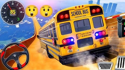 Impossible Bus Stunt Racing 2024 - Mega Ramp Driving Simulator 3D - Android GamePlay #2