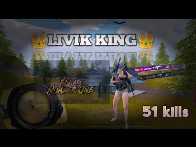 51 kills on Vivo Y21 | LIVIK KING | ZADDOX GAMING YT | PUBG MOBILE class=