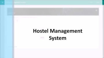 [ project ][ Django ]Hostel Management System