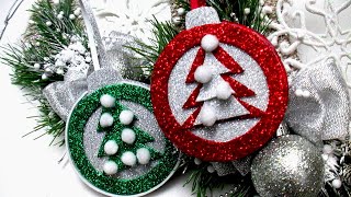 DIY Easy Christmas decorations - Easy Christmas Decoration idea with foam sheet EVA 🎄 Tatiana Craft