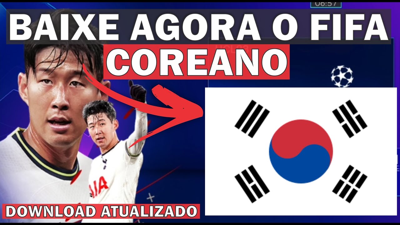 🔴 BAIXE AGORA O FIFA MOBILE COREANO! 🔴 FUNCIONA EM TODOS OS CELS E NÃO RESETA! LINK NA DESCRIÇÃO