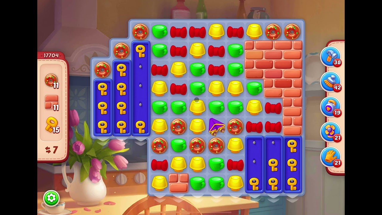 HomeScapes Level 17704 no boosters