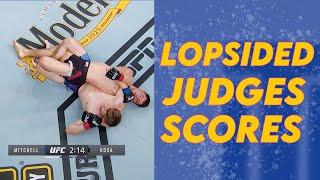 The Most ONE-SIDED Unanimous Decision Scorings in UFC History (Dominant Decisions)