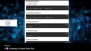 React 3 ⚛️ Creating a Project with Vite
