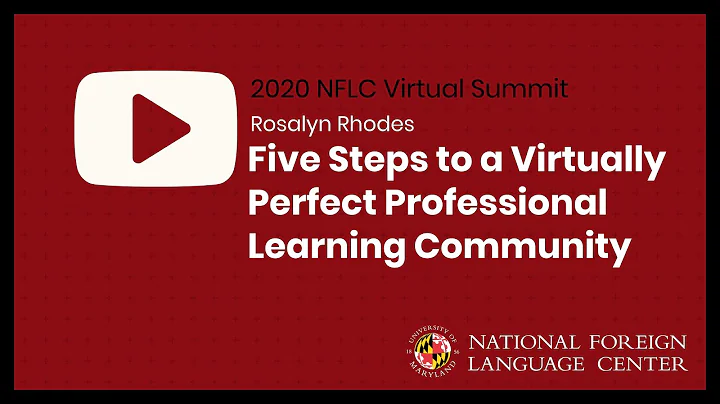 NFLC Virtual Summit (2020): A Virtually Perfect Pr...
