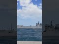 US Missile Destroys Russian Warship! #military #militarysimulation #army #navy