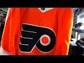 The jersey history of the philadelphia flyers