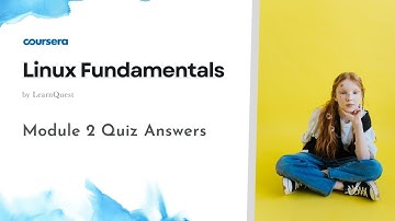 Linux Fundamentals Module 2 Quiz Answers