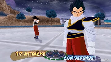 Goku Yardrat And Vegeta Yardrat Fusion (DBZ Budokai Tenkaichi 3 Mod)