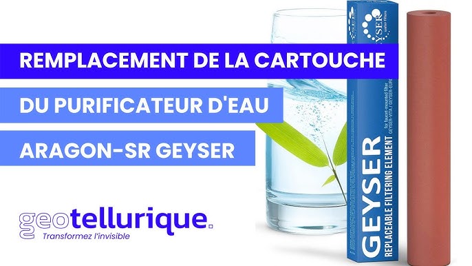 Cartouche Aragon pour Purificateur d'eau sur /sous evier Aragon-SE